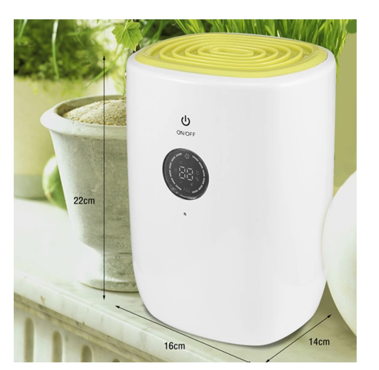 800ml Electric Air Dehumidifier Portable Moisture-absorbing Air Dryer 0 - Tophatter Daily Deals