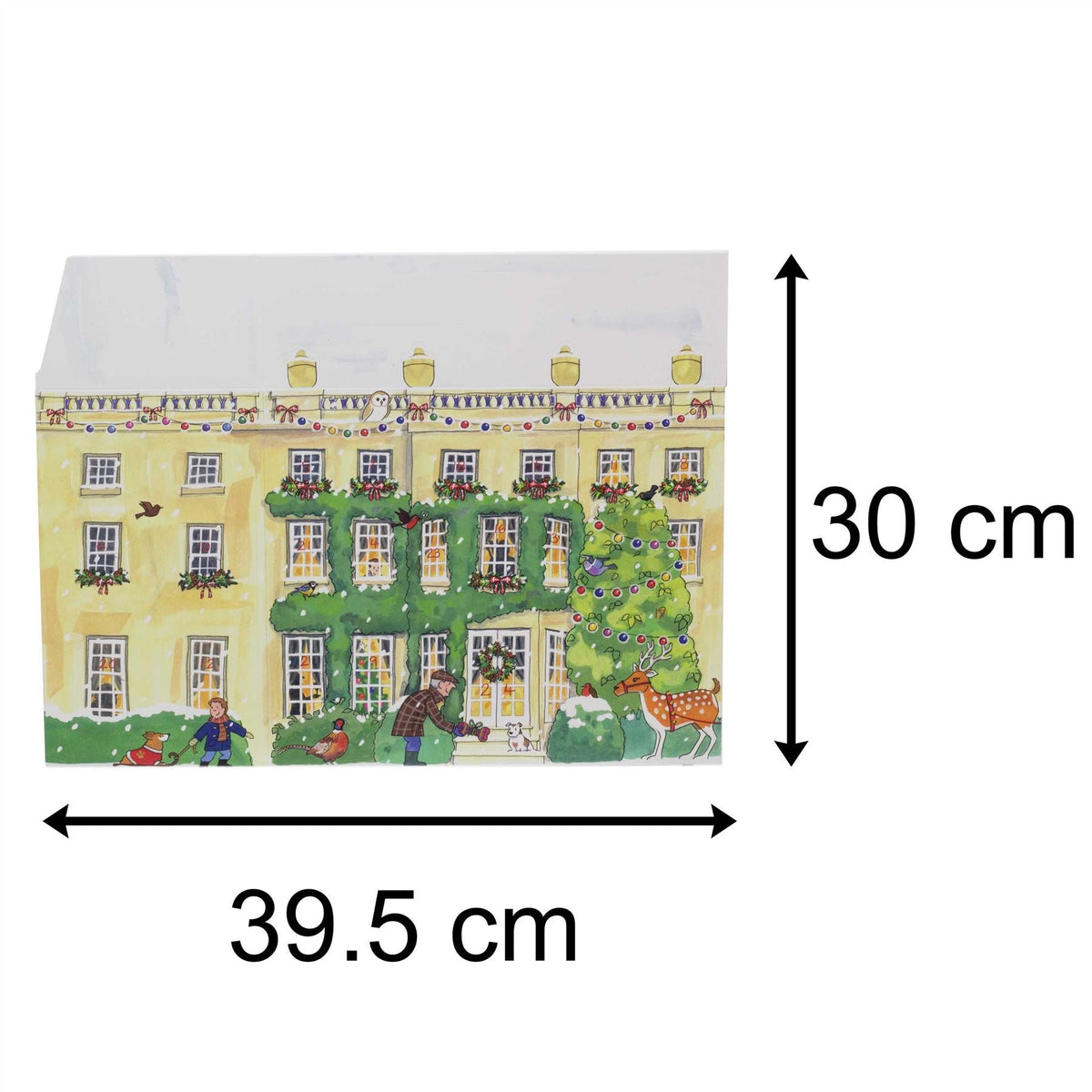 Deluxe 3D Highgrove House Advent Calendar | Freestanding Christmas Advent Calendar | House And Figures Picture Advent Calendar Advent Calendar - Tophatter Daily Deals