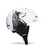 Adult Single And Double Board Snow Goggles Integrated Crash Helmet Bingyuan Tibetan Wolf 0 - Tophatter Daily Deals
