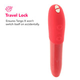 We-Vibe Tango X Power Play Bullet Vibe in Cherry Red Vibrators > Bullet and Egg Vibrators - Tophatter Daily Deals