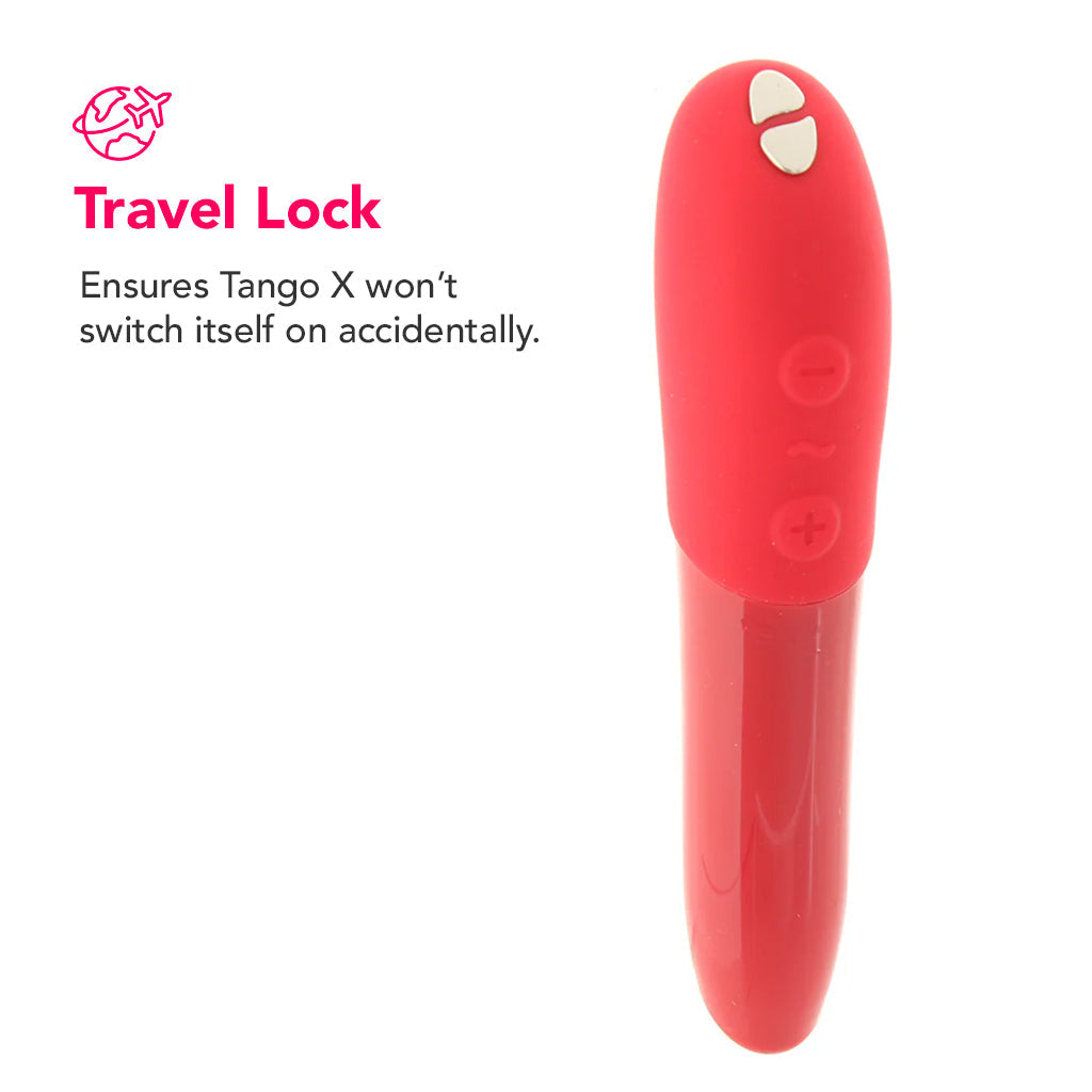 We-Vibe Tango X Power Play Bullet Vibe in Cherry Red Vibrators > Bullet and Egg Vibrators - Tophatter Daily Deals