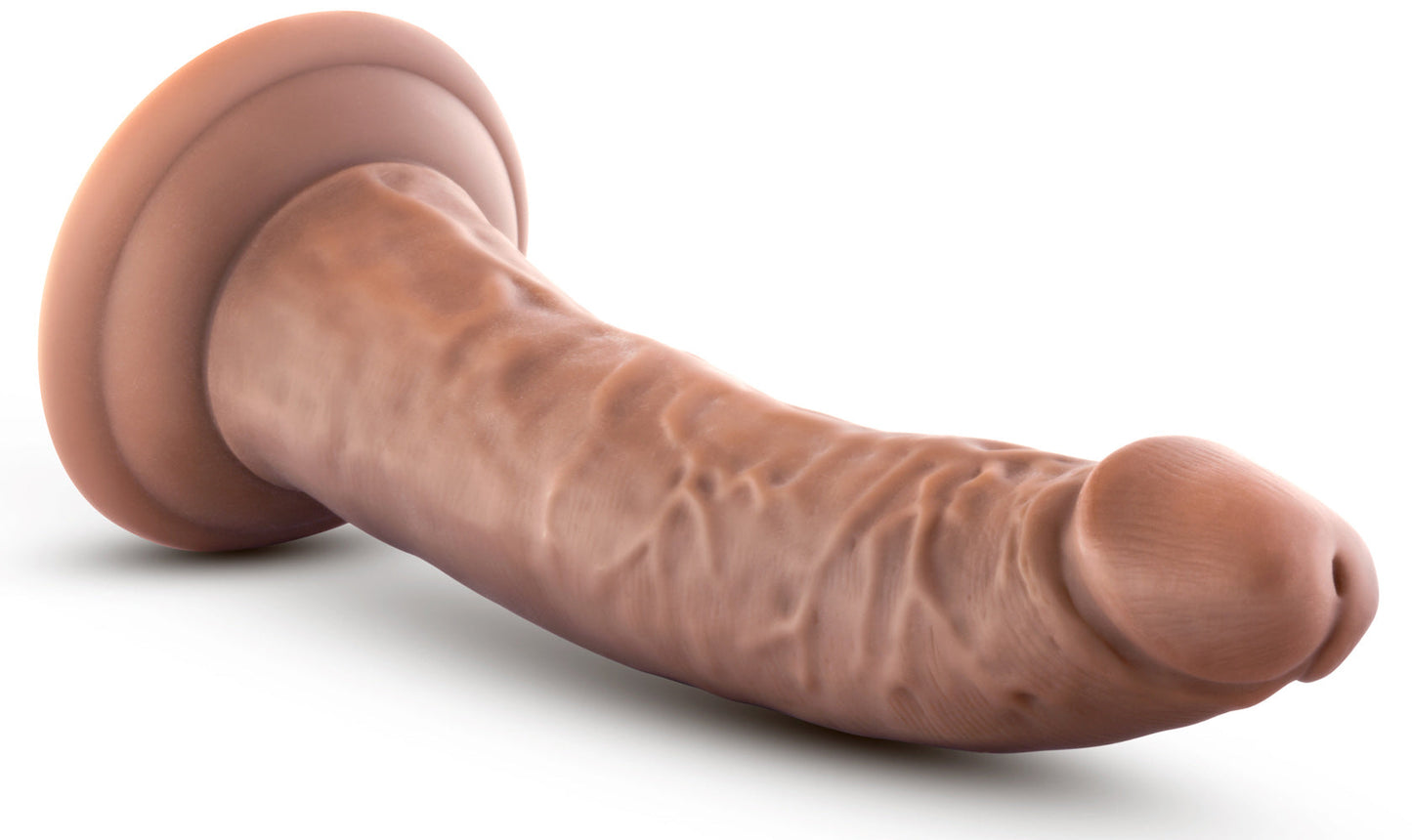 Blush Au Naturel Jack (Mocha) 7 Inch Bendable Realistic Dildo > Dildos > Realistic Dildos - Tophatter Daily Deals