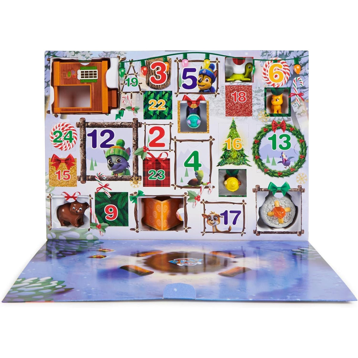 Paw Patrol Christmas Advent Calendar | Kids Paw Patrol Figures & Accessories Advent Calendar - Tophatter Daily Deals