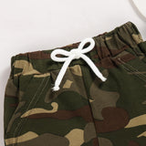 Boys' Summer Hooded Children's Casual Camouflage Shorts 0 - Tophatter Daily Deals