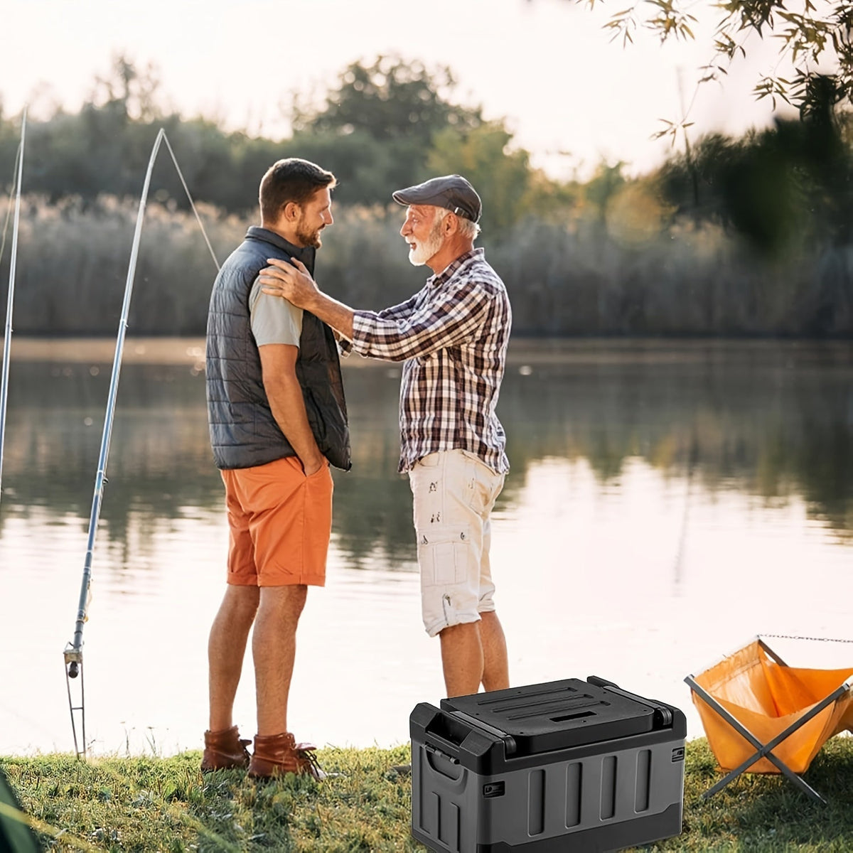 Double Layer Fishing Tackle Storage Box Set Outdoor > Fishing - Tophatter Daily Deals