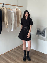 Asakawa Jiuyi Suit Dress Women''s Summer New Style 0 - Tophatter Daily Deals