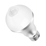 E27 Motion Sensor Light Bulb 1000LM 6500K Dust to Dawn Automatic Outdoor Lighting - Tophatter Daily Deals