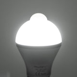 E27 Motion Sensor Light Bulb 1000LM 6500K Dust to Dawn Automatic Outdoor Lighting - Tophatter Daily Deals