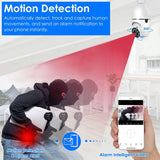 E27 WiFi Bulb Camera 1080P FHD WiFi IP Pan Tilt Security Surveillance Camera Smart Home & Security - Tophatter Daily Deals