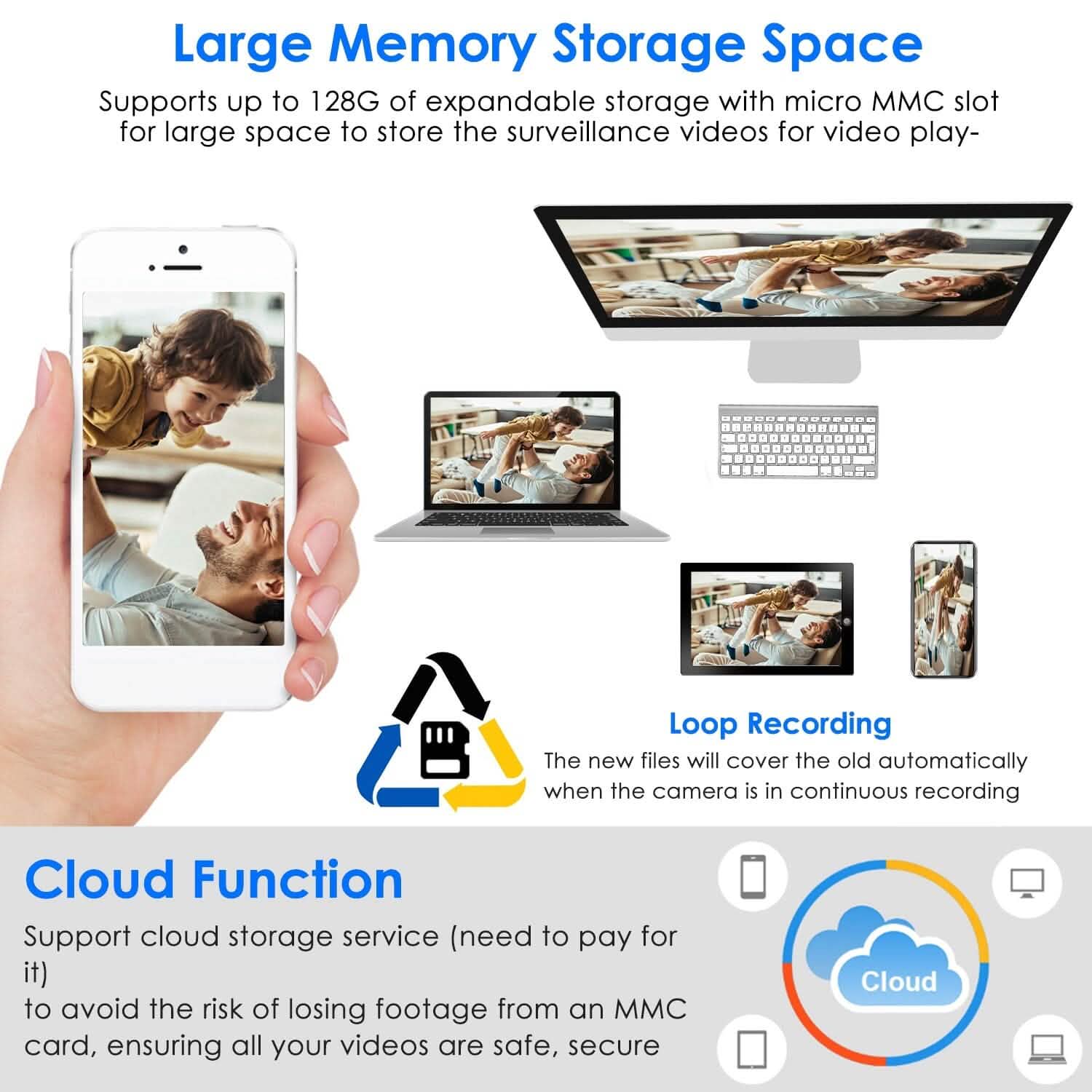 E27 WiFi Bulb Camera 1080P FHD WiFi IP Pan Tilt Security Surveillance Camera Smart Home & Security - Tophatter Daily Deals