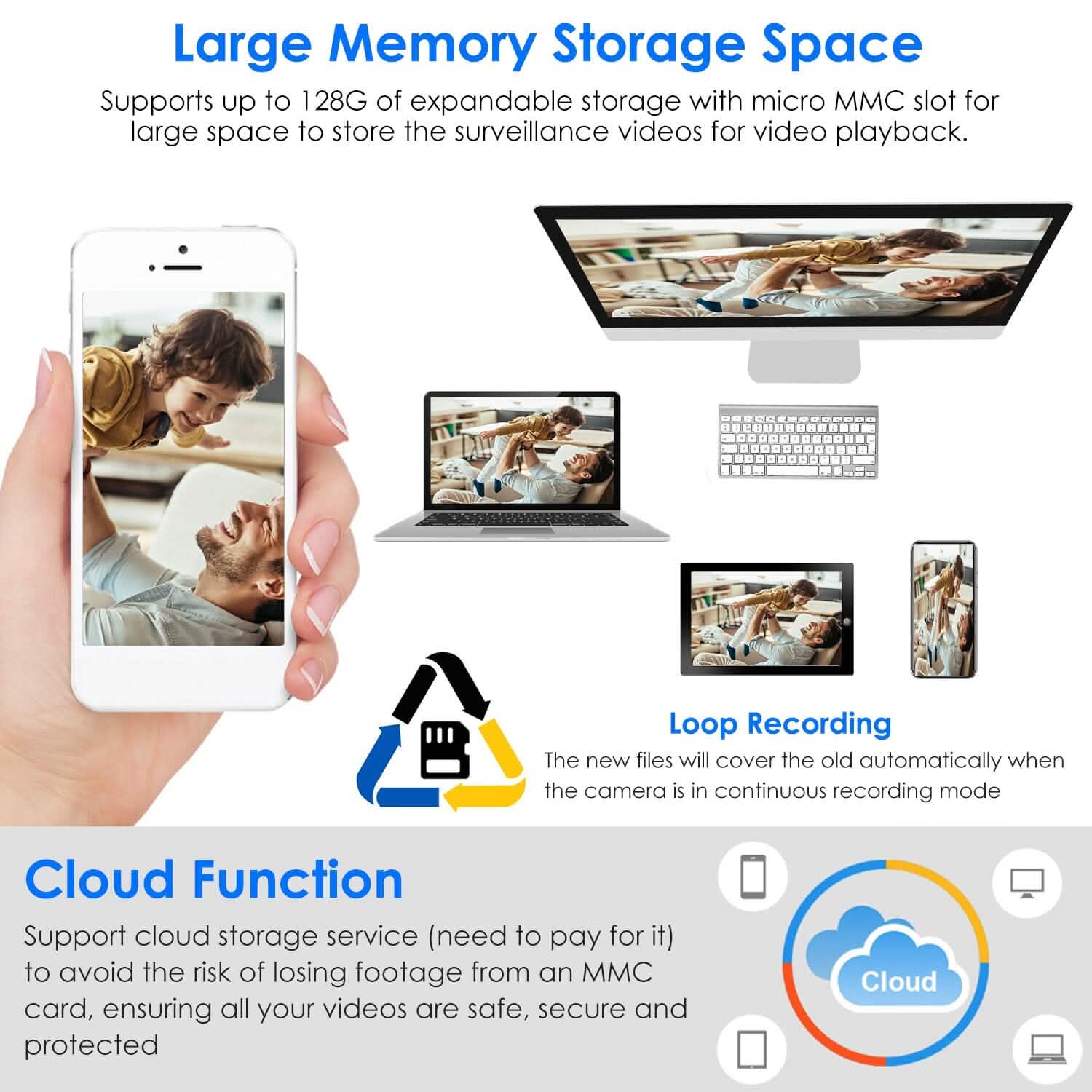 E27 WiFi Bulb Camera 1080P FHD WiFi IP Pan Tilt Security Surveillance Camera Smart Home & Security - Tophatter Daily Deals