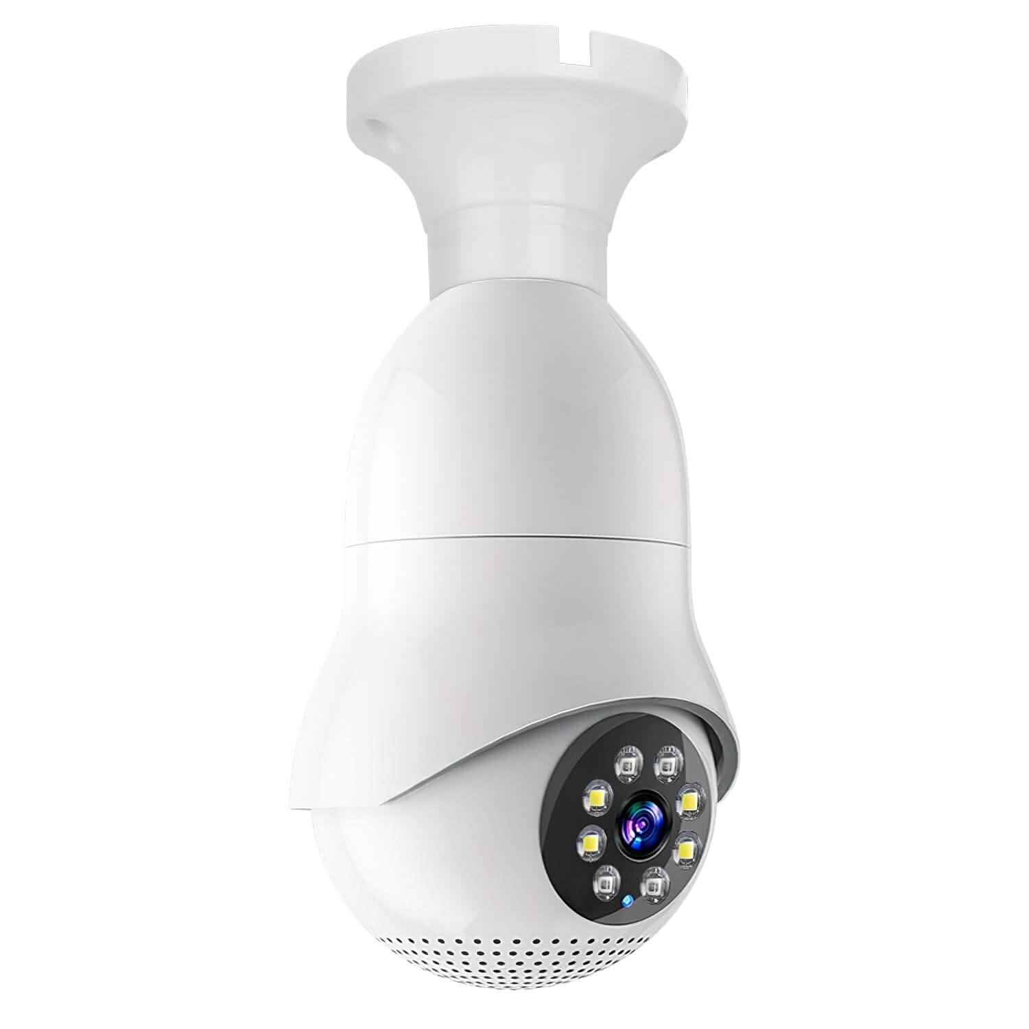 E27 WiFi Bulb Camera 1080P FHD WiFi IP Pan Tilt Security Surveillance Camera Smart Home & Security - Tophatter Daily Deals