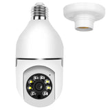 E27 WiFi Bulb Camera 1080P FHD WiFi IP Pan Tilt Security Surveillance Camera Smart Home & Security - Tophatter Daily Deals