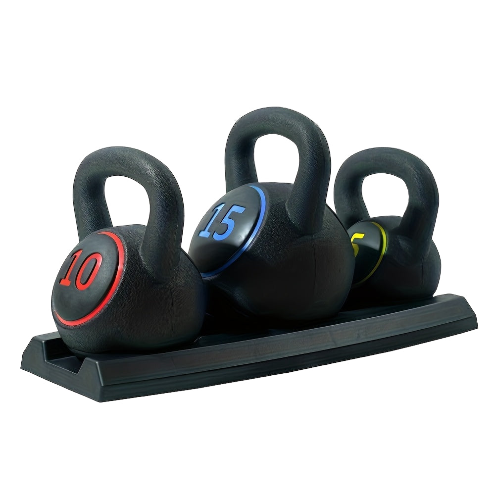 Kettlebell Set Strength Training Dumbbell Kit Free Weights - Tophatter Daily Deals