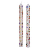 Set of 2 Santas Workshop Christmas Advent Candles | Advent Christmas Candles Advent Candle - Tophatter Daily Deals