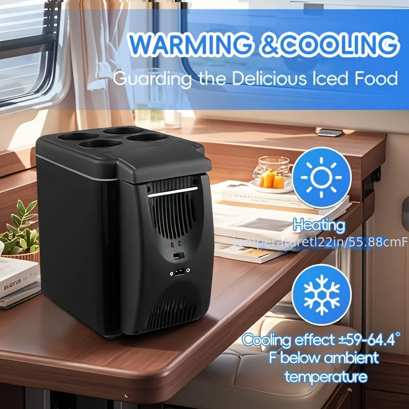 Car Fridge Mini Freezer Cooler Kitchen Appliances - Tophatter Daily Deals