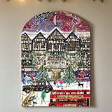 Christmas in London Advent Calendar | Traditional Christmas Advent Calendar Advent Calendar - Tophatter Daily Deals