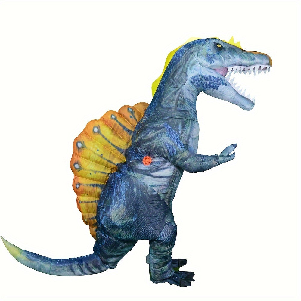 Spinosaurus Dinosaur Costume with Moving Tail & Head Halloween - Tophatter Daily Deals