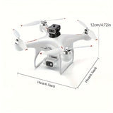 Dual Camera RC Drone with Obstacle Avoidance Remote Control Toys - Tophatter Daily Deals