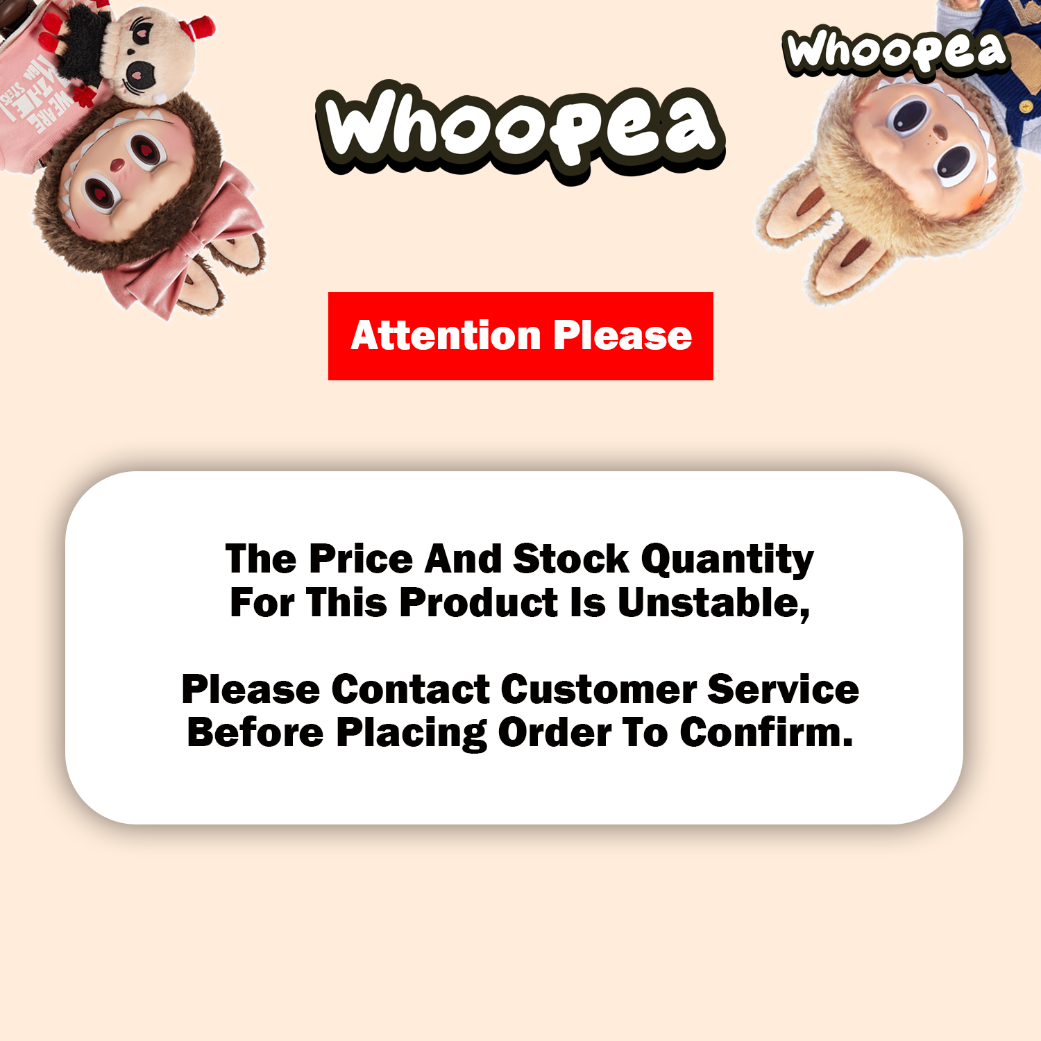 THE MONSTERS - DRESS BE LATTE Vinyl Plush Doll - Tophatter Daily Deals