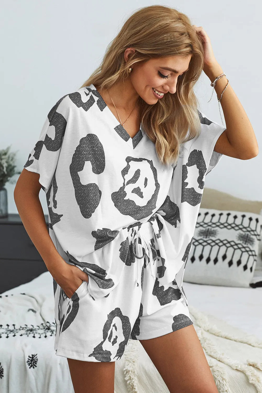 Twist Tie Dye Lounge Set Loungewear Sets - Tophatter Daily Deals