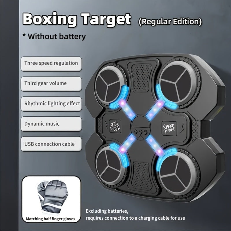 Smart Wall-Mounted USB Boxing Machine for Adults Punching & Training Bags - Tophatter Daily Deals