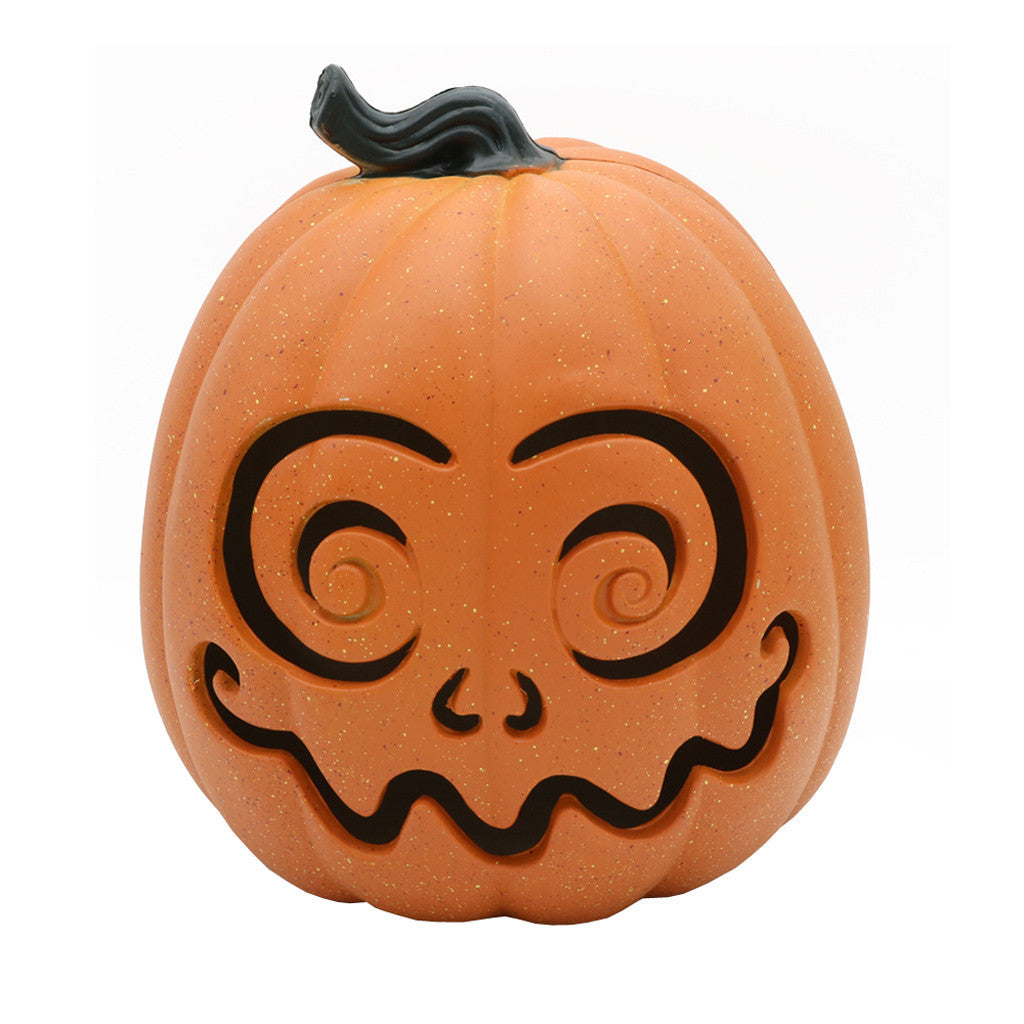 Halloween Pumpkin Lantern Plastic Blow Molded Decor D 3D Changing Face Moving Picture Frame - Tophatter Daily Deals