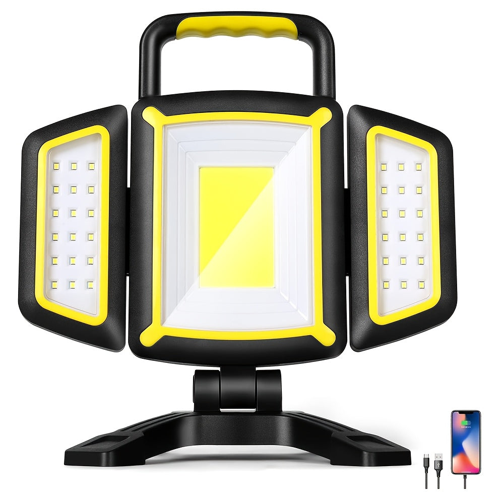 Magnetic Portable LED Work Light Rechargeable Auto Accessories > Tools - Tophatter Daily Deals