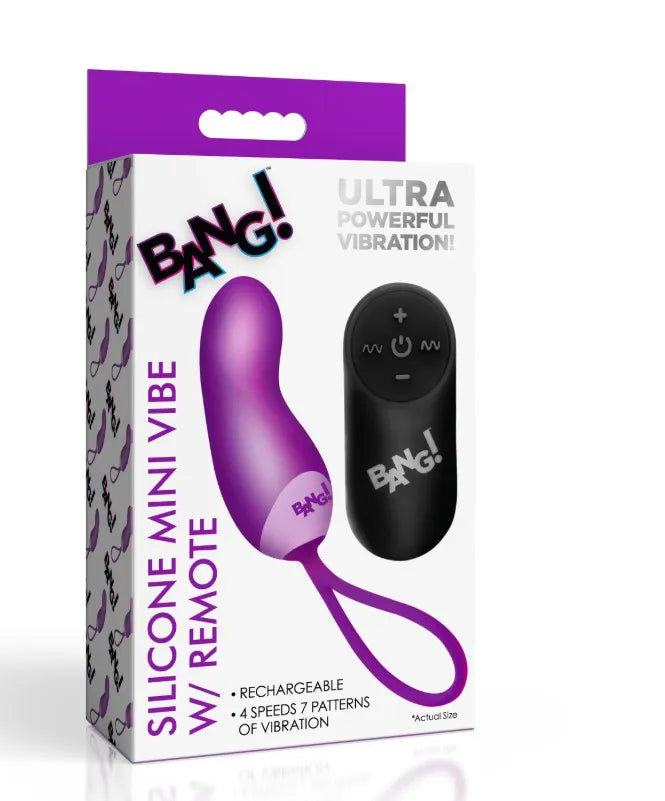 Silicone Mini Vibe With Remote – Luxury Flexible Silicone Vibrator > Vibrators > Mini Vibrators - Tophatter Daily Deals