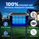 Outdoor Solar Mosquito Trap Hanging Lamp Pet Care > Pest Control > Household Insect Repellents - Tophatter Daily Deals