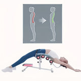 Adjustable Lumbar Support Yoga Back Stretch Yoga & Pilates - Tophatter Daily Deals