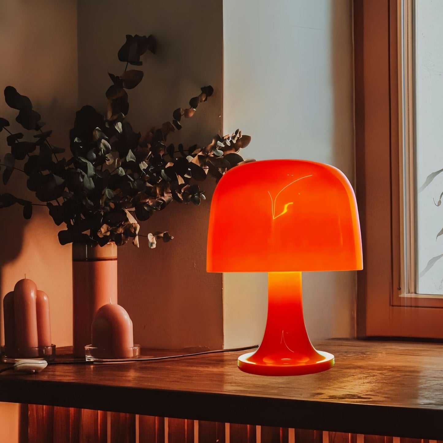 Bar Atmosphere Lamp Nordic Mushroom Lamp 0 - Tophatter Daily Deals