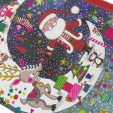 Santa on the Moon - Christmas Advent Calendar Greetings Card & Envelope Advent Calendar - Tophatter Daily Deals