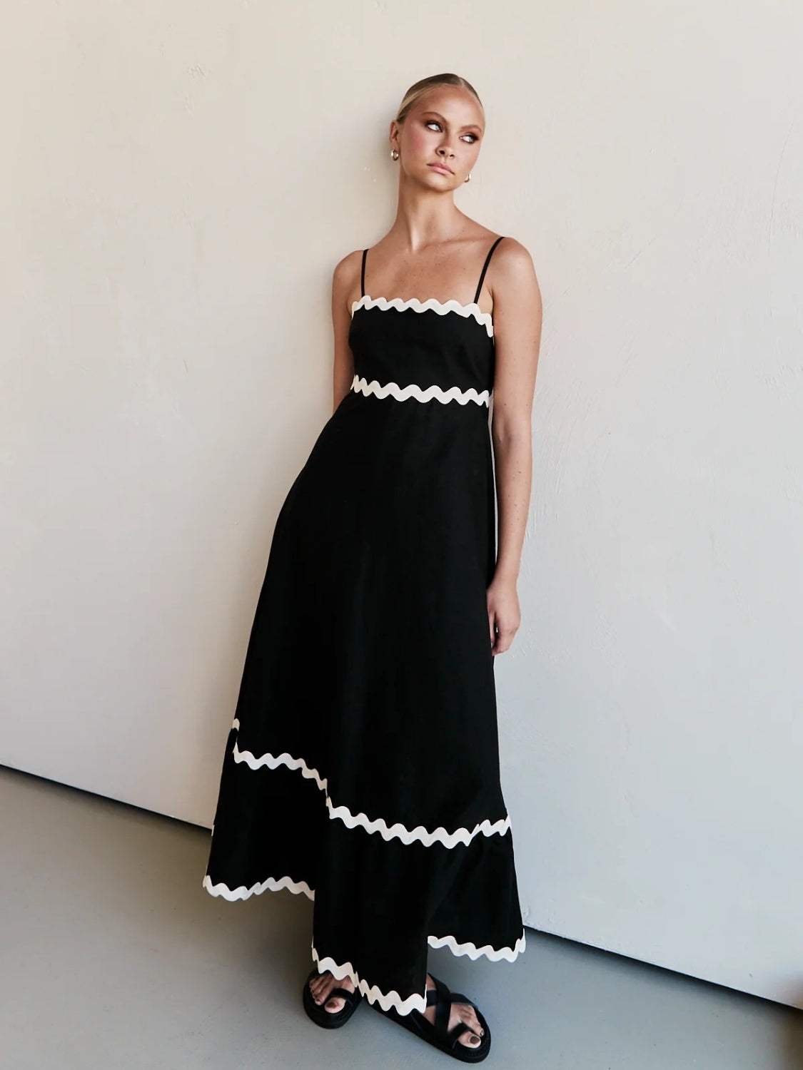 Spaghetti Strap Maxi Dress Casual Dresses - Tophatter Daily Deals