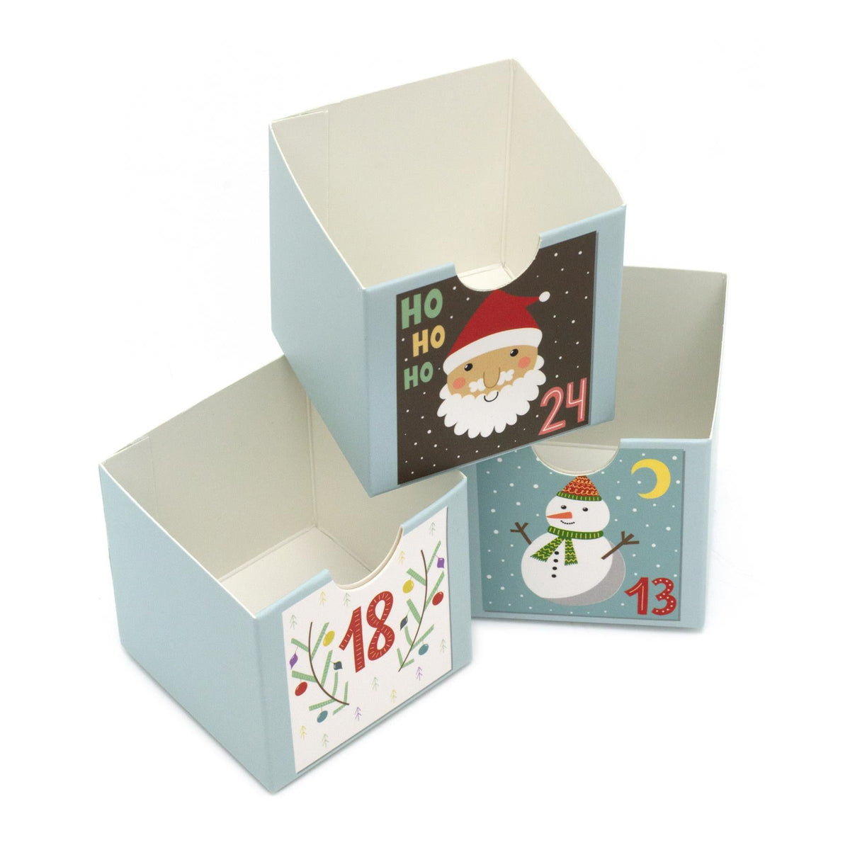Childrens Christmas Advent Calendar | 24-Drawer Fill-Your-Own Advent Calendar Advent Calendar - Tophatter Daily Deals