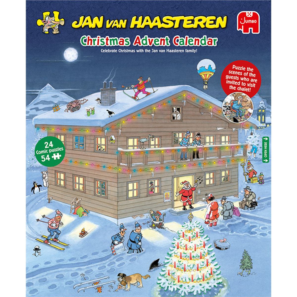 Jan van Haasteren Christmas Advent Calendar 2025 | Jigsaw Advent Calendar Advent Calendar - Tophatter Daily Deals