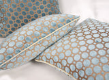 Blue Polka Dot Simple Head Of Bed Large Cushion Sofa Cushion Throw Pillow 0 - Tophatter Daily Deals