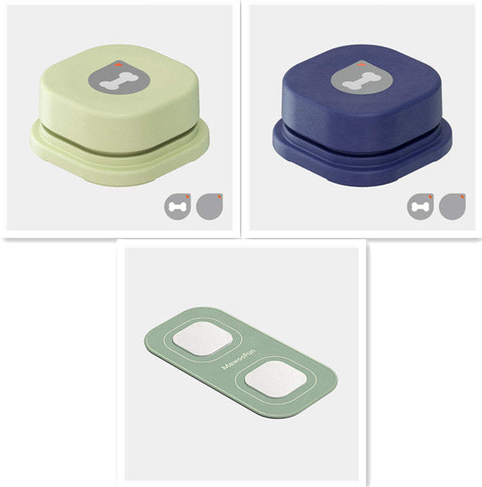 4 Colors Pet Communication Button One-click Prevent Physical Inactivity Recordable Dog Talking Button Toy Cat Toy Pet Products Set2 0 - Tophatter Daily Deals