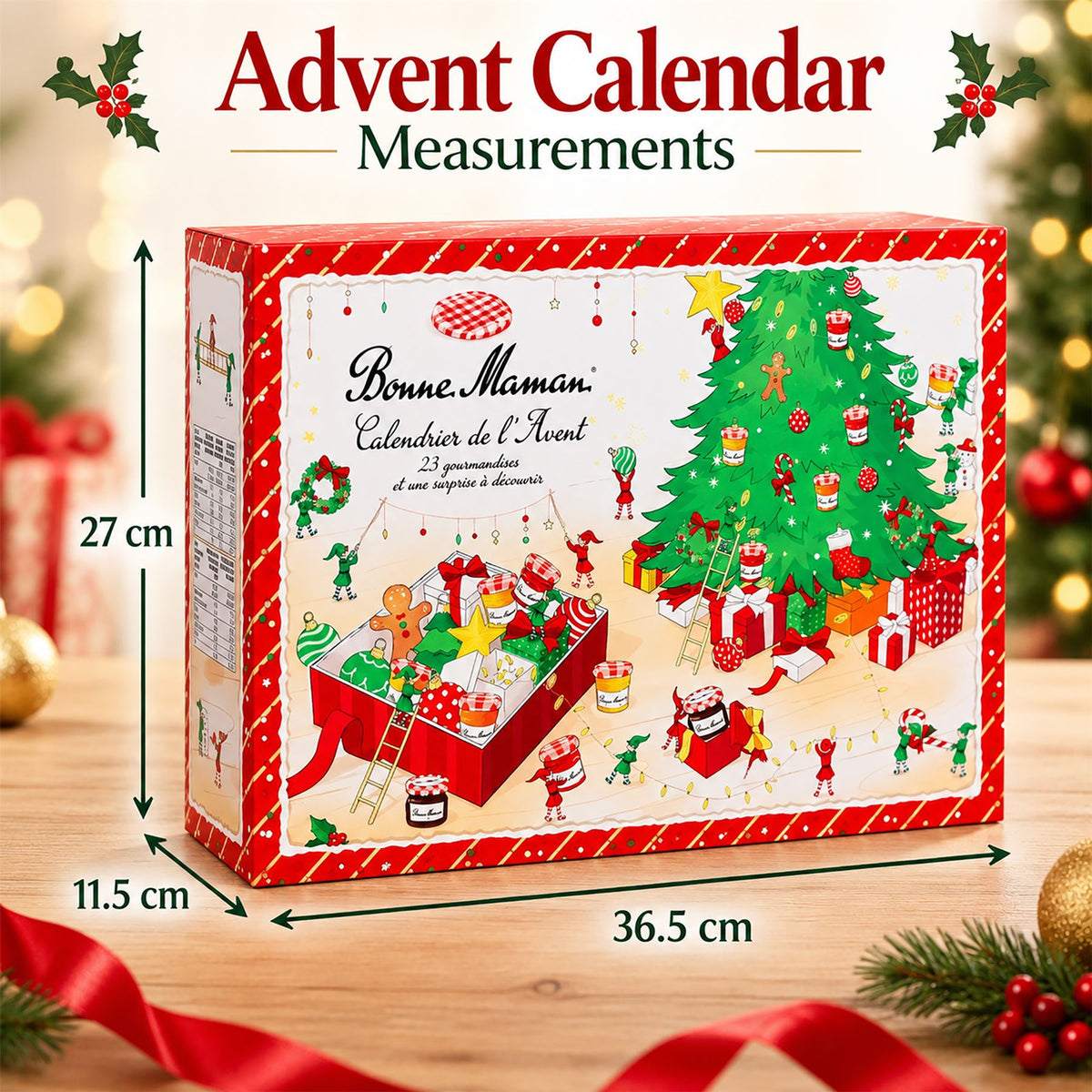 Bonne Maman Advent Calendar 2026, Jam & Spreads Christmas Countdown Advent Calendar - Tophatter Daily Deals
