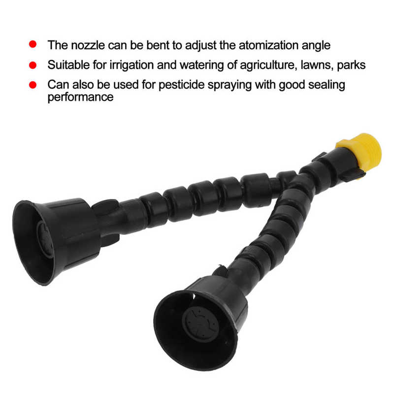 4 Points Plastic Universal Y-type Nozzle Adjustable Bamboo Joint Agricultural Sprayer 0 - Tophatter Daily Deals