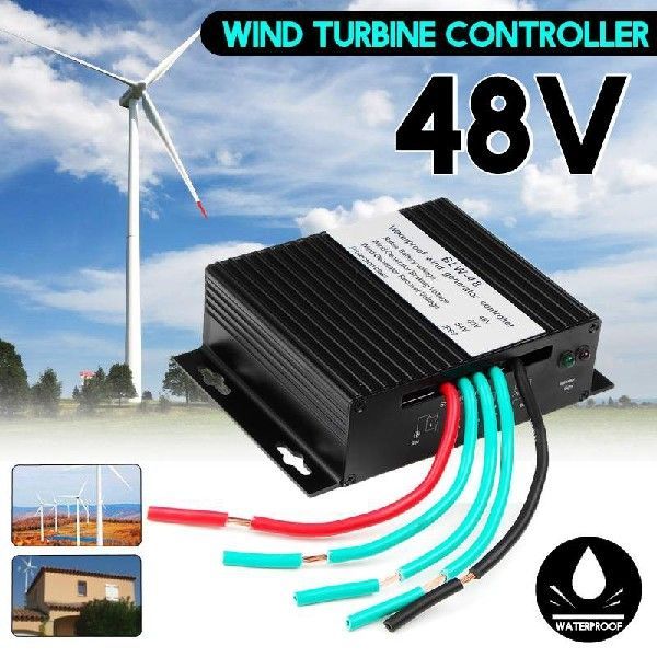 8000W DC 48V Wind Turbines Generator Charge Controller 0 - Tophatter Daily Deals