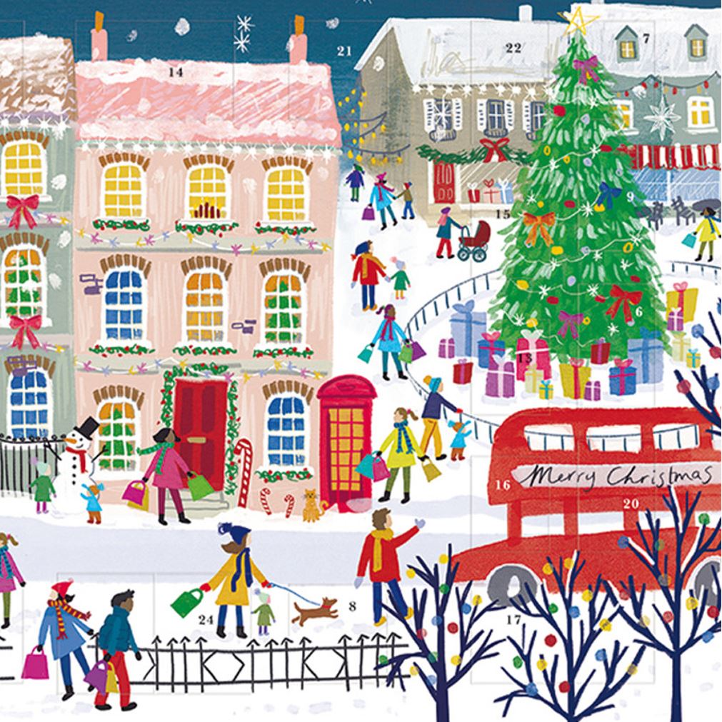 Joys of the Season Christmas Advent Calendar | Picture Advent Calendar Advent Calendar - Tophatter Daily Deals