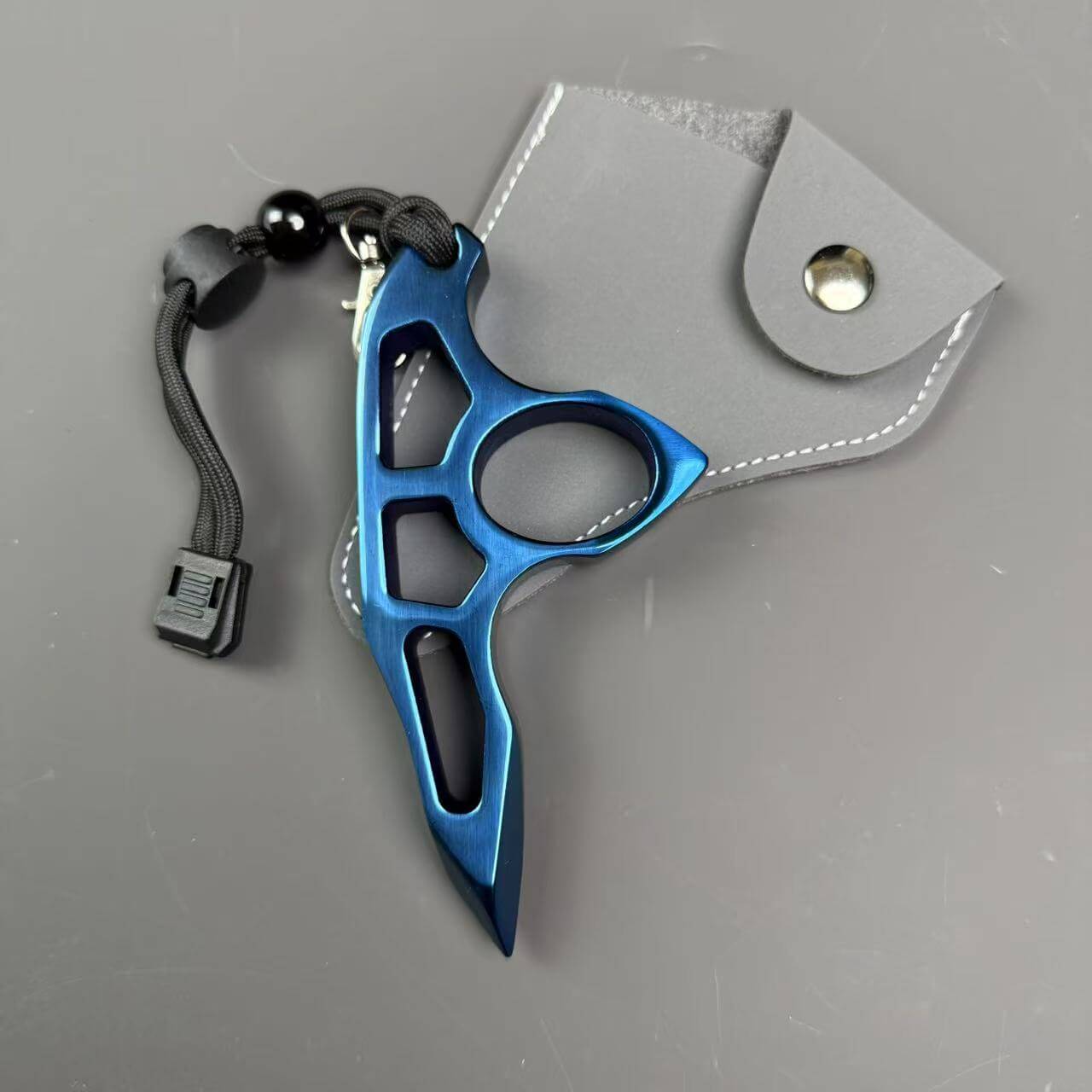 Stainless Steel Single Finger Brass Knuckle Broken Windows-GS117 BRASSKNUCKLE - Tophatter Daily Deals