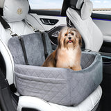 Portable Dog Car Seat with Safety Strap Pet Carriers & Crates - Tophatter Daily Deals