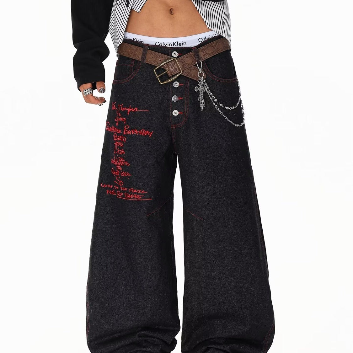 American-style High-street Machete Jeans For Men 0 - Tophatter Daily Deals