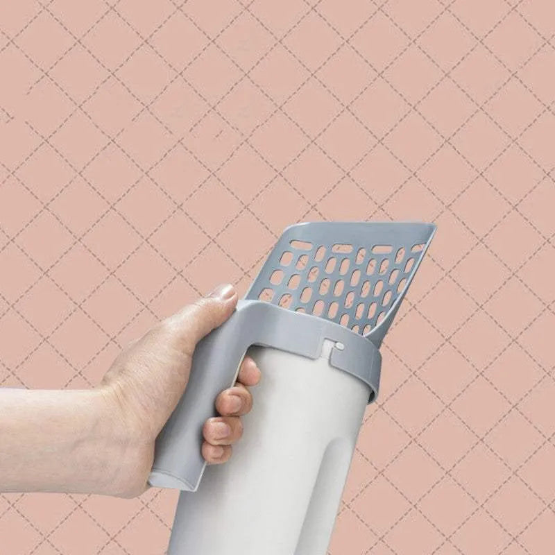 Integrated Litter Shovel "Lazy Cat" Pet Supplies - Tophatter Daily Deals