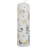 Traditional Countdown To Christmas Advent Candle | Christmas Nativity Pillar Advent Candle With Numbers | Advent Christmas Candle Festive Pillar Candle Advent Candle - Tophatter Daily Deals