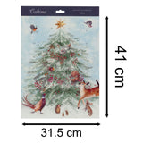Woodland Tree Christmas Advent Calendar | Picture Advent Calendar - 41x31.5cm Advent Calendar - Tophatter Daily Deals