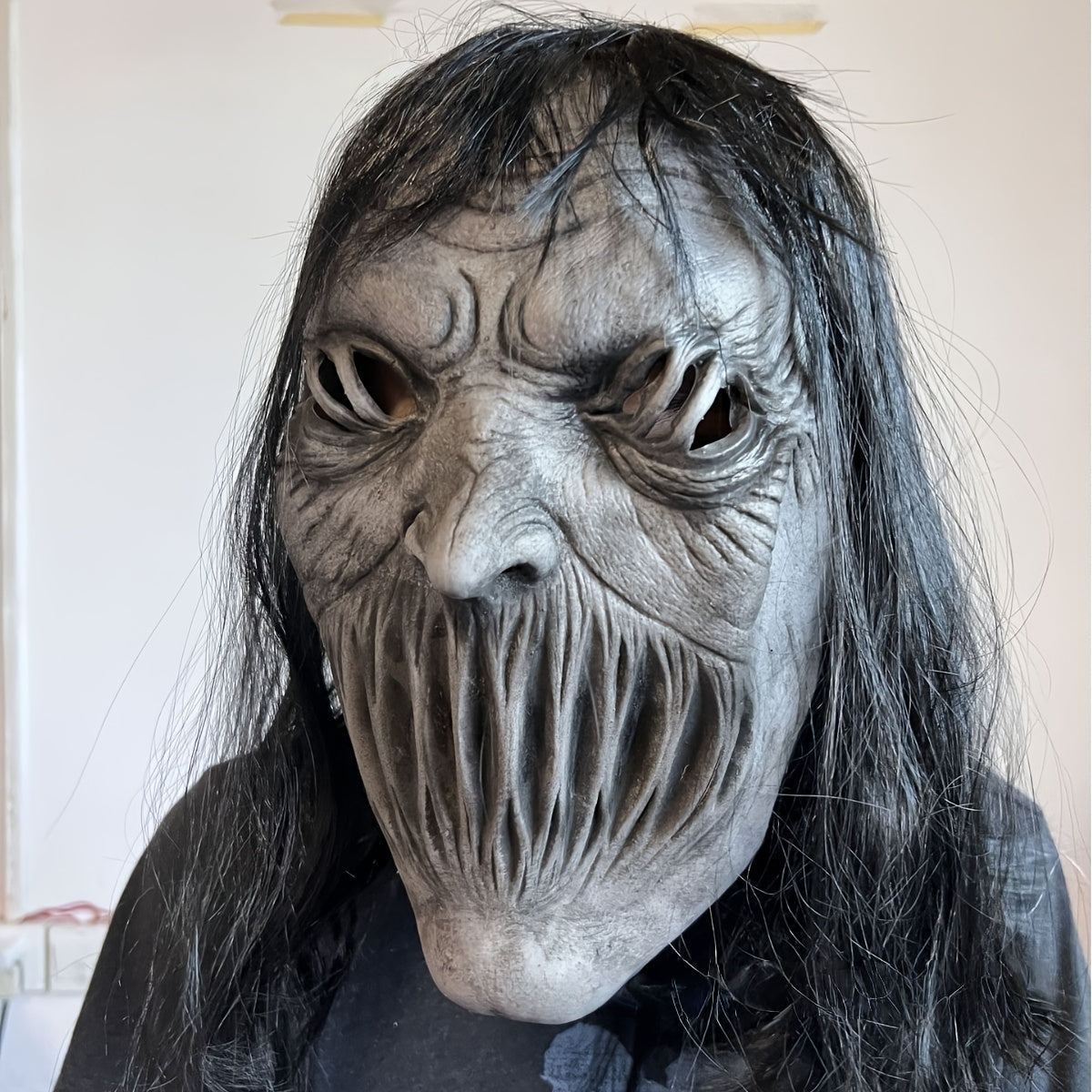Halloween Mouthless Monster Latex Mask Full Head Halloween - Tophatter Daily Deals