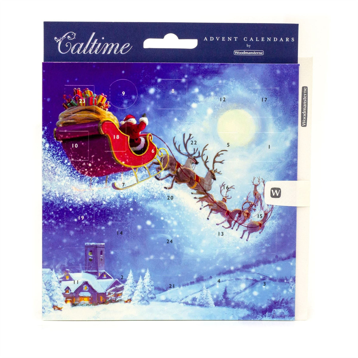 Christmas Deliveries - Christmas Advent Calendar Greetings Card & Envelope Advent Calendar - Tophatter Daily Deals